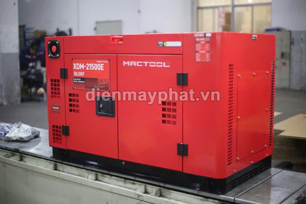 Máy phát điện chạy dầu Mactool 16KW XDM-21500E