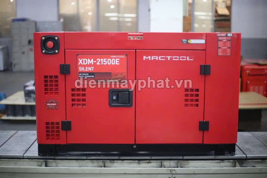 Máy phát điện chạy dầu Mactool 16KW XDM-21500E