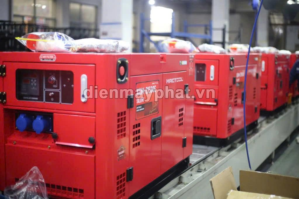 Máy phát điện chạy dầu Mactool 16KW XDM-21500E