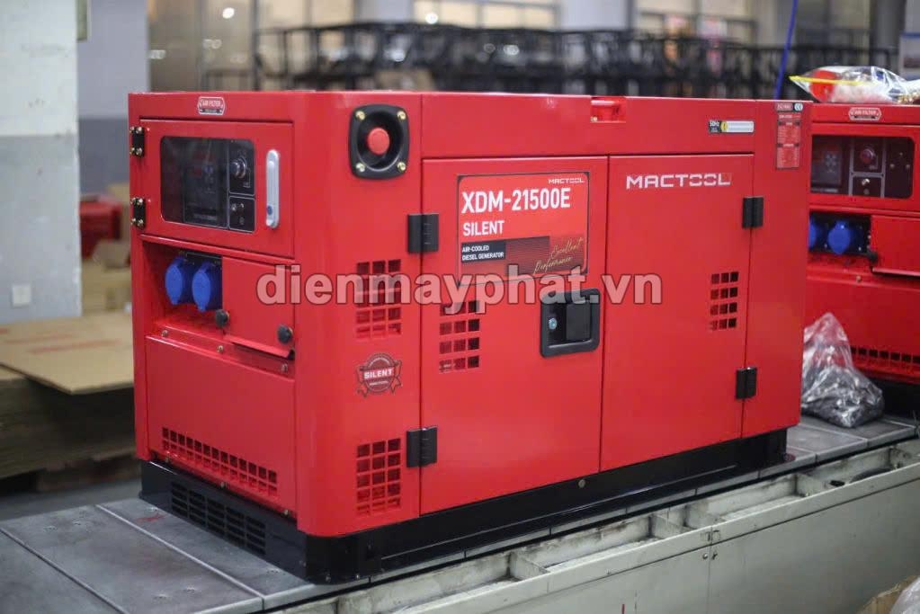 Máy phát điện chạy dầu Mactool 16KW XDM-21500E