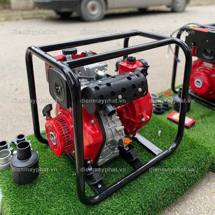 Máy bơm nước chạy dầu cao áp HAKUDA 6.5HP HKD50MB