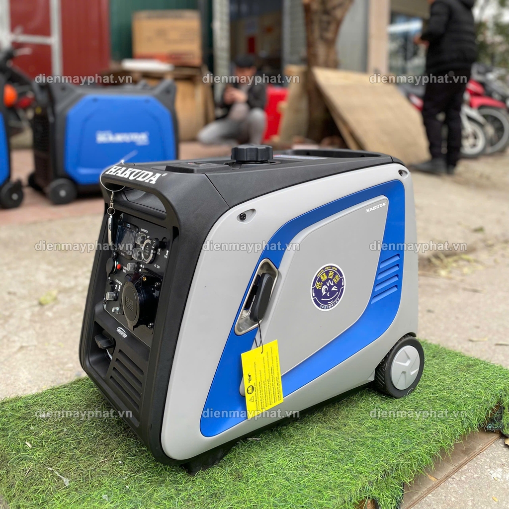 Máy phát điện chạy xăng HAKUDA 5KW GS5000IE Inverter
