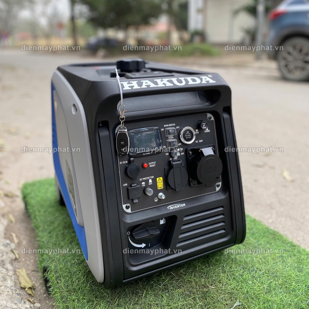 Máy phát điện chạy xăng HAKUDA 5KW GS5000IE Inverter