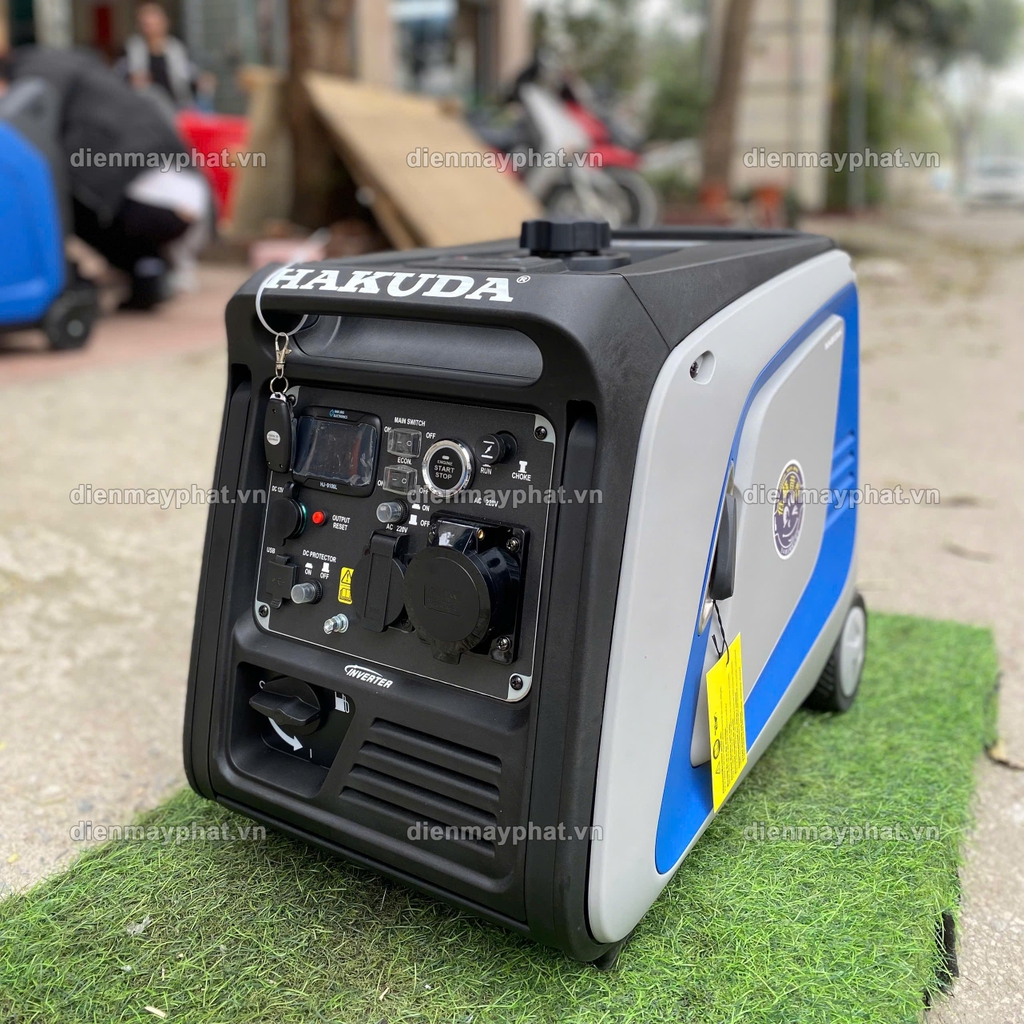 Máy phát điện chạy xăng HAKUDA 5KW GS5000IE Inverter