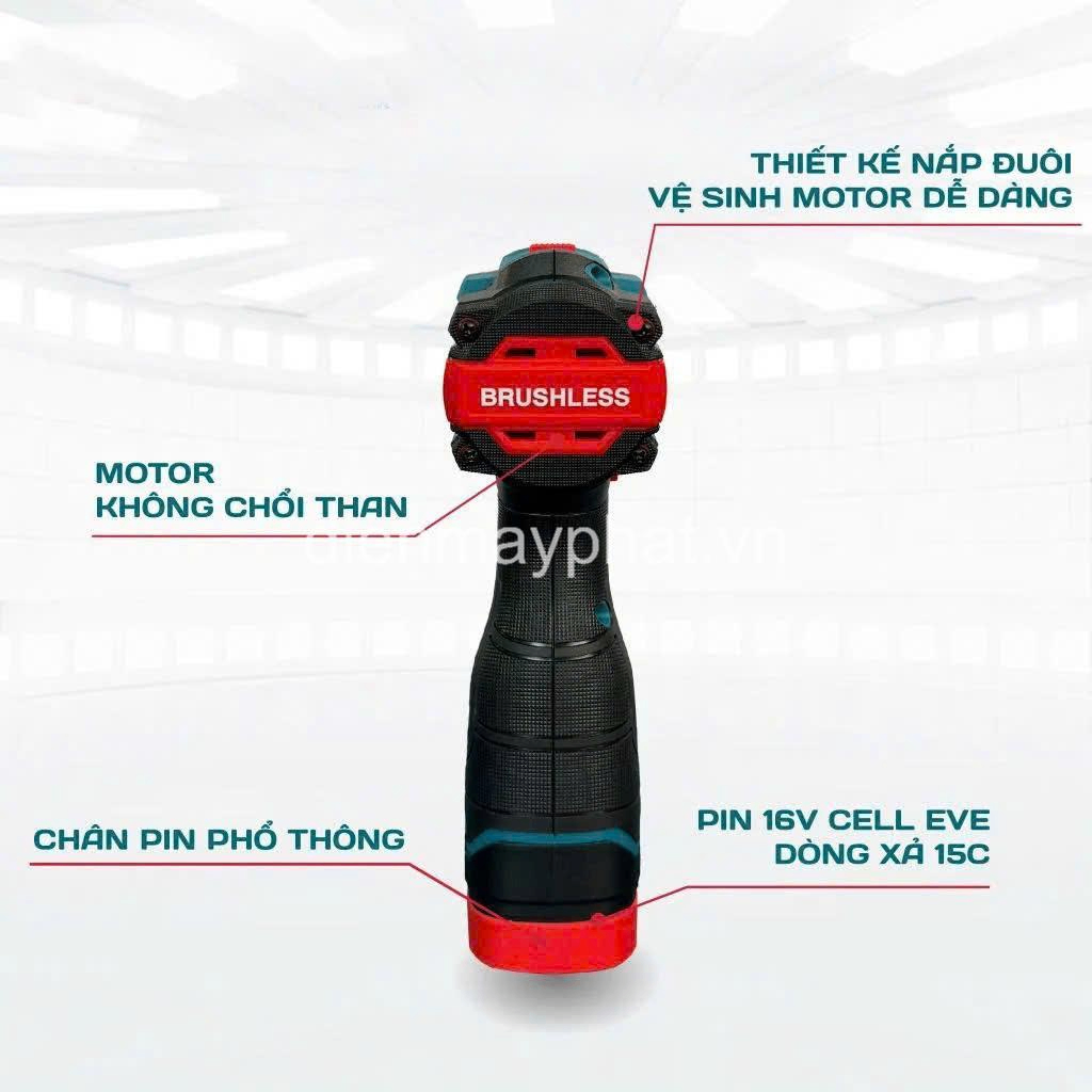 Máy siết vít dùng pin 16v NAKAWA NK-VD16/140PLUS