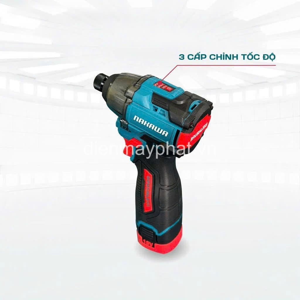 Máy siết vít dùng pin 16v NAKAWA NK-VD16/140PLUS