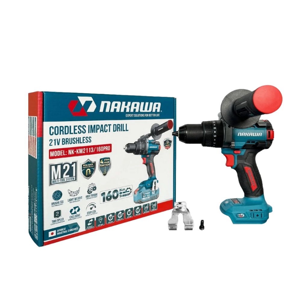 Máy khoan pin 3 chức năng NAKAWA NK-KM2113/160PRO 21V