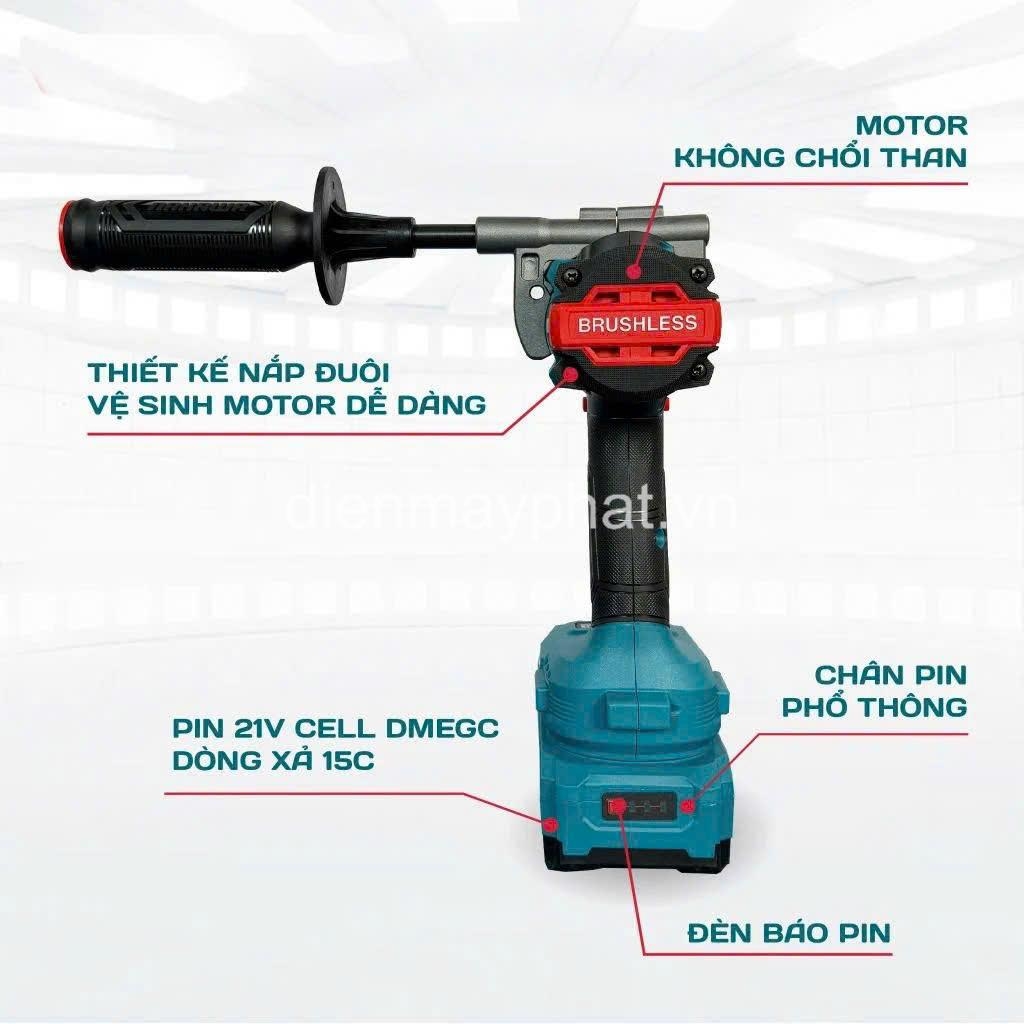 Máy khoan pin 3 chức năng NAKAWA NK-KM2113/160PRO 21V