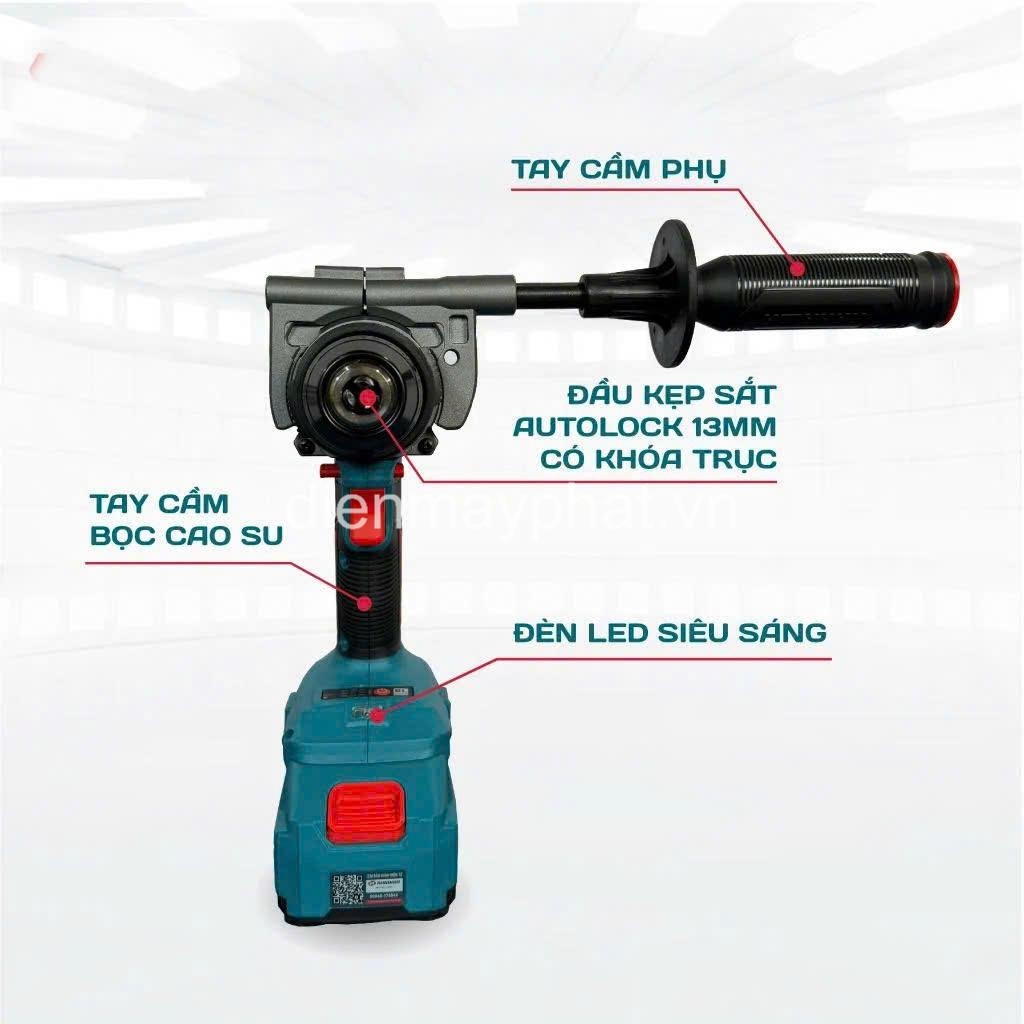 Máy khoan pin 3 chức năng 21V NAKAWA NK-KM2113/160PRO