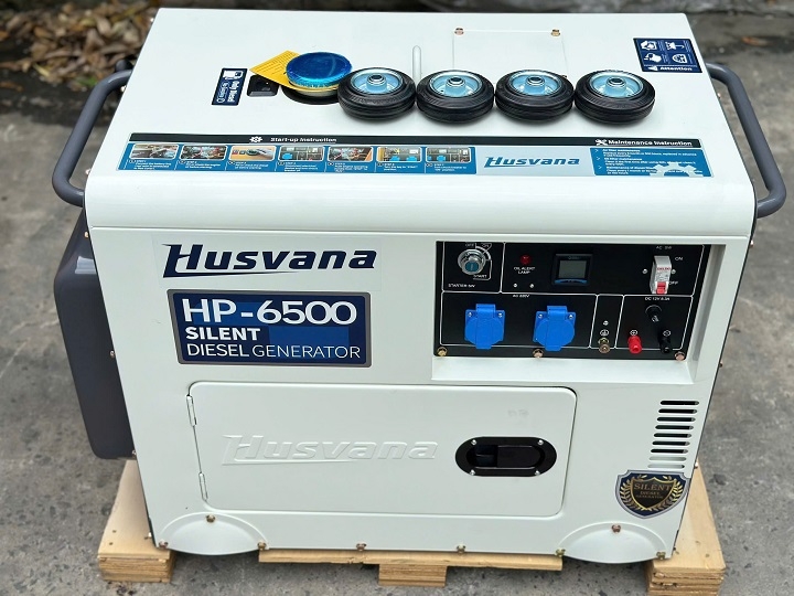 Máy phát điện chạy dầu HUSVANA HP-6500 5KW
