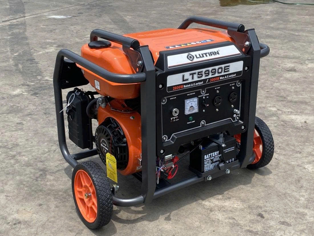 Máy phát điện chạy xăng LUTIAN 3KW LT5990E có đề
