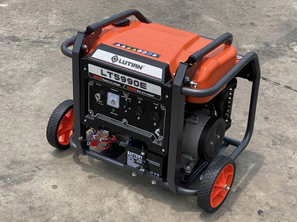 Máy phát điện chạy xăng LUTIAN 3KW LT5990E có đề