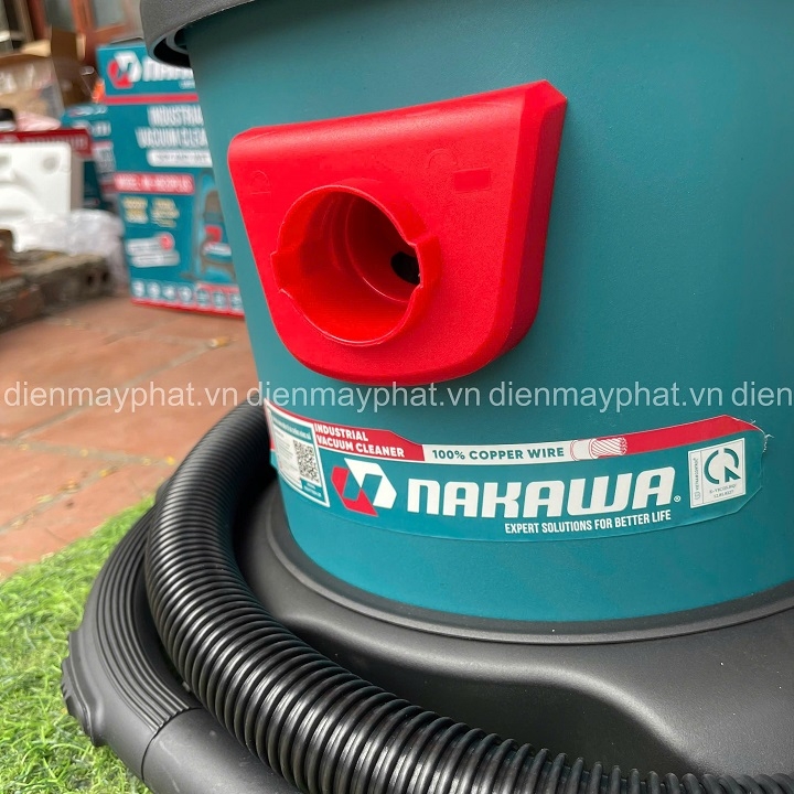 Máy hút bụi NAKAWA NK-HB20PLUS khô ướt thổi bụi 1600W 20L