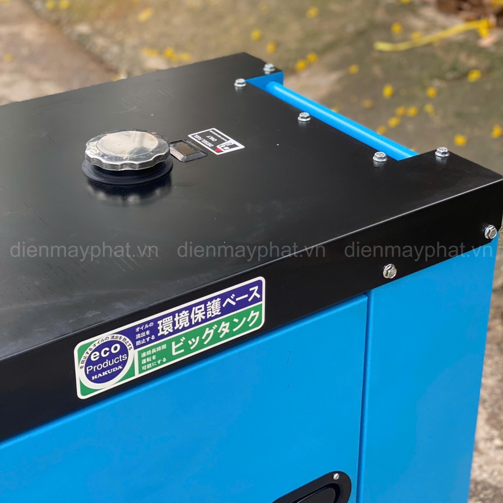 Máy phát điện gia đình chạy dầu HAKUDA 7kW HKD7001P1
