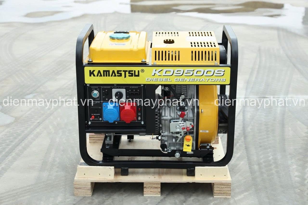 Máy phát điện chạy dầu KAMATSU 8KW KD9500S