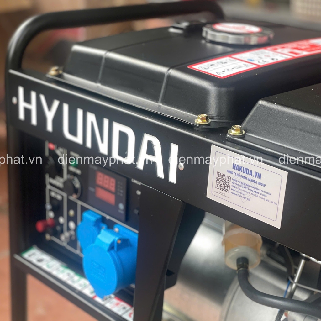 Máy phát điện chạy dầu HUYNDAI 5KW DHY 6000LE