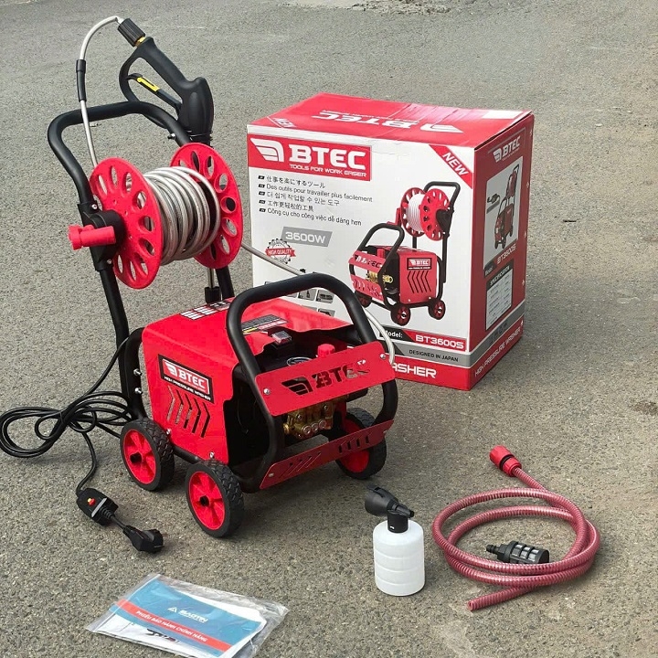 Máy rửa xe 3600W BTEC BT3600SE