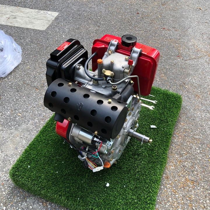 Động cơ dầu HAKUDA HKD186FAE 9HP có đề