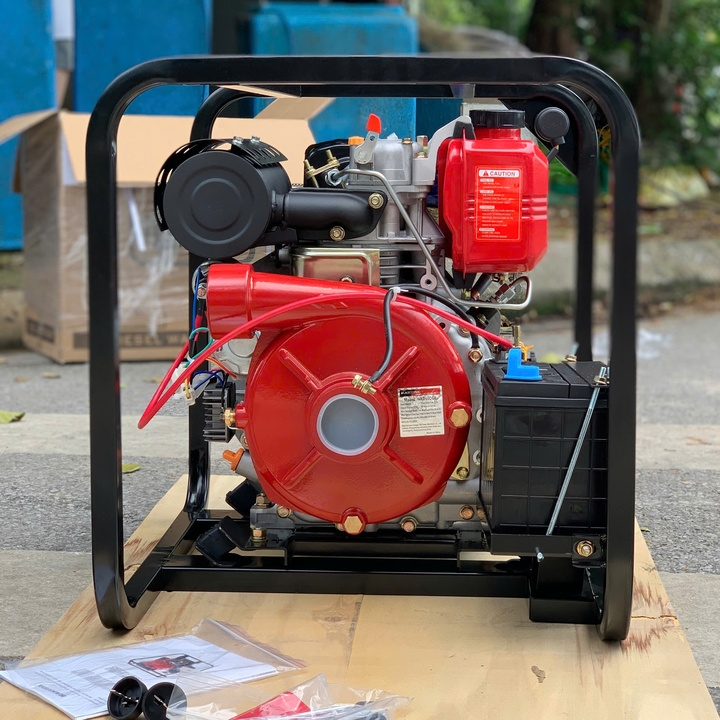 Máy bơm nước cứu hỏa chạy dầu HAKUDA HKD50DGE 4KW