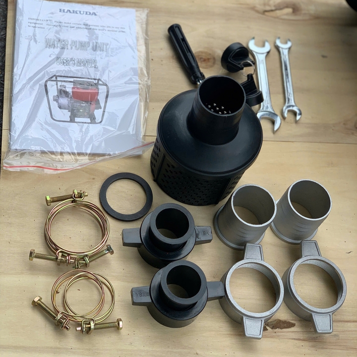 Máy bơm nước cứu hỏa chạy dầu 4KW HAKUDA HKD50DNE có đề