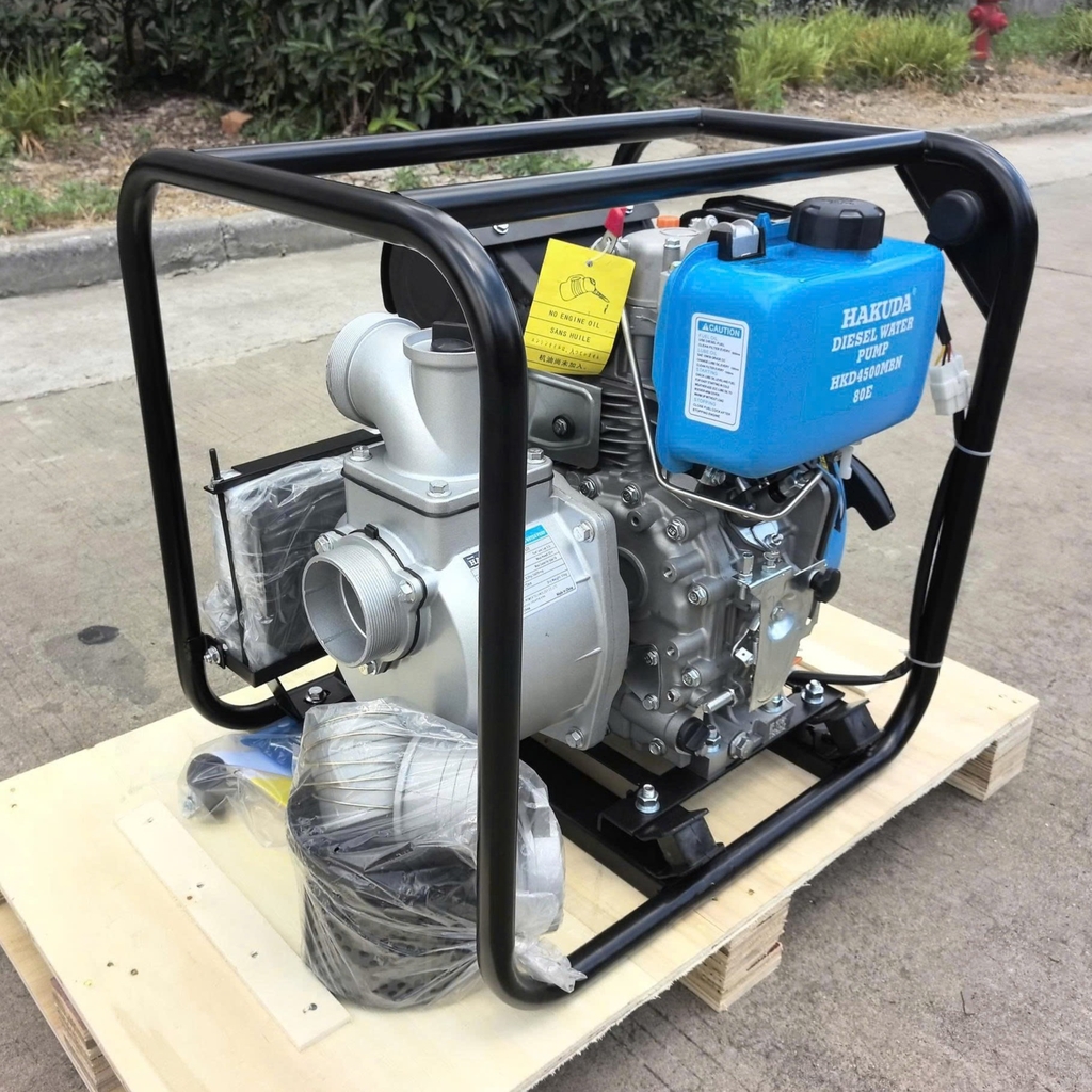 Máy bơm nước chạy dầu HAKUDA HKD4500MBN80E 4.5kW