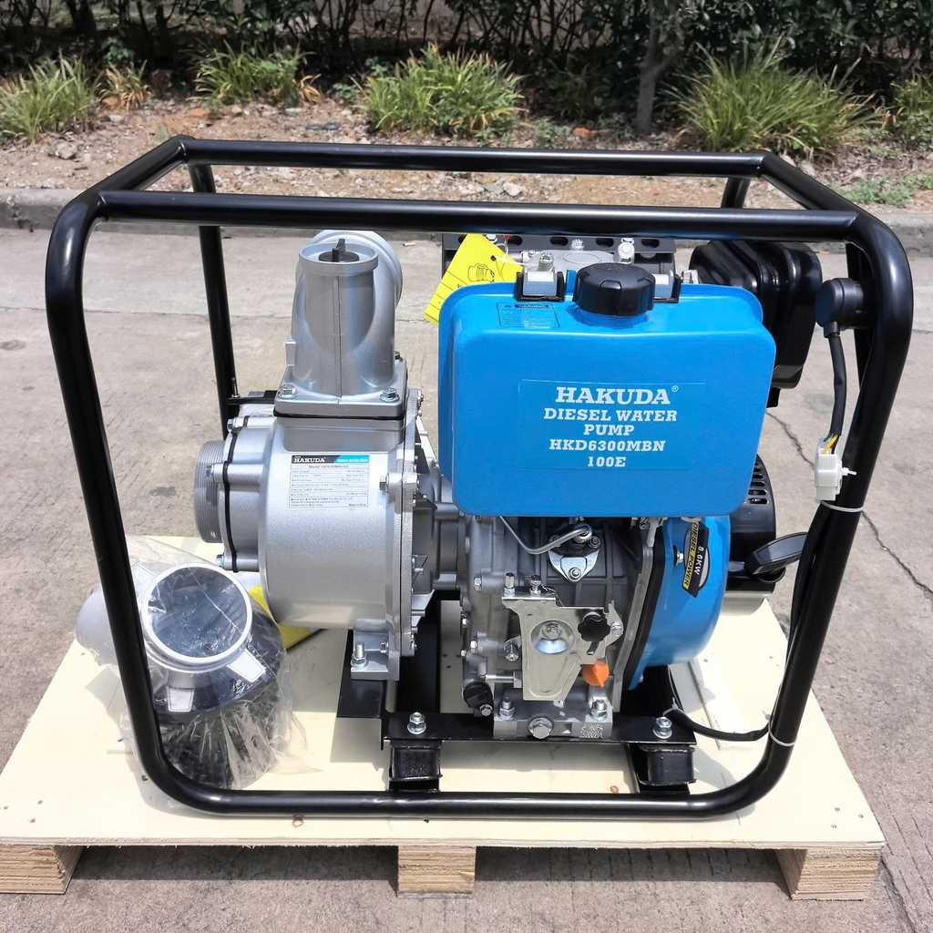 Máy bơm nước chạy dầu HAKUDA HKD6300MBN100E 6.3kW