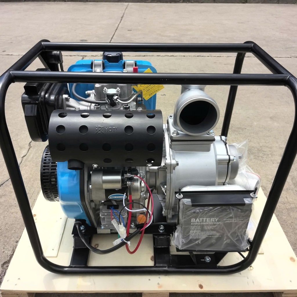 Máy bơm nước chạy dầu HAKUDA HKD6300MBN100E 6.3kW