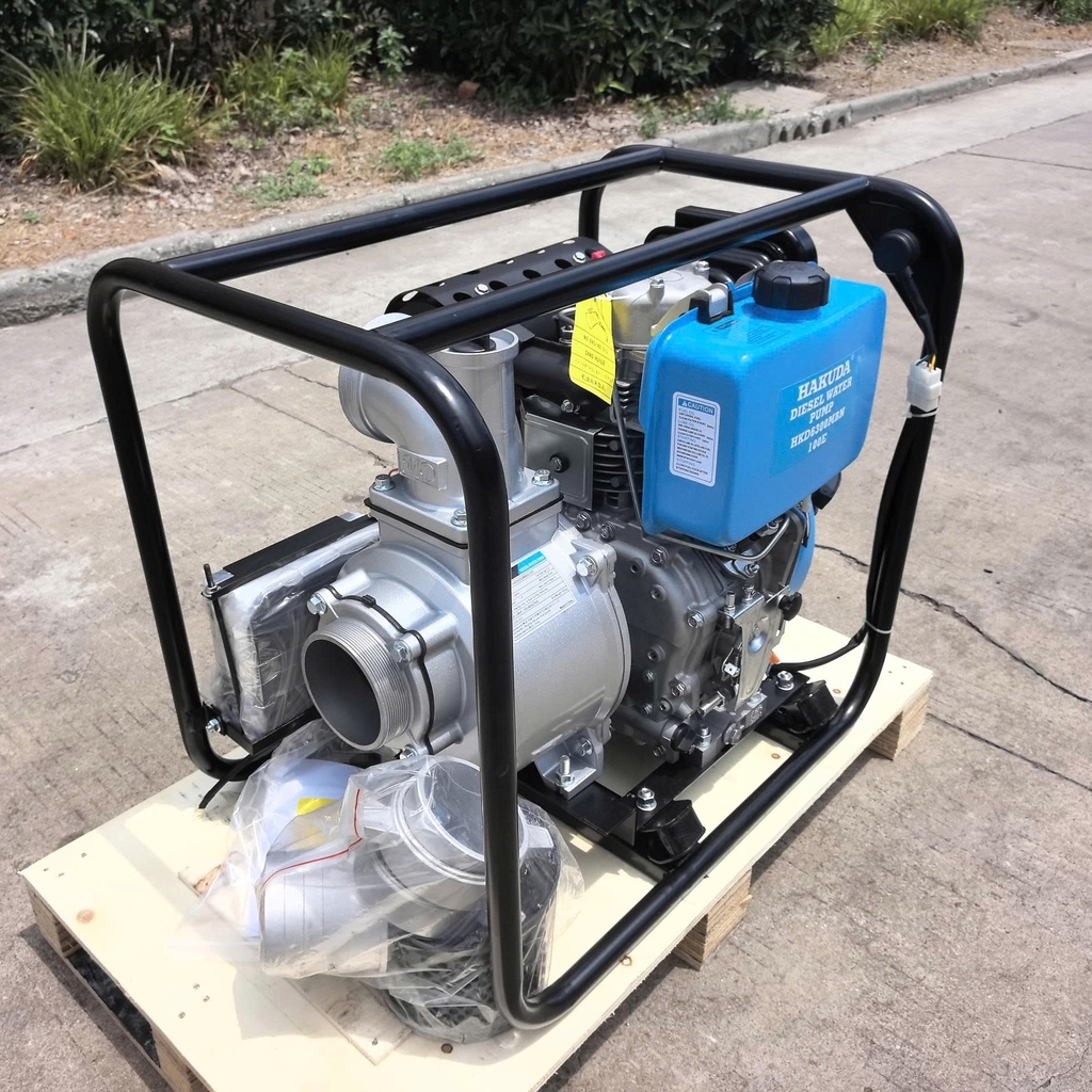 Máy bơm nước chạy dầu HAKUDA HKD6300MBN100E 6.3kW