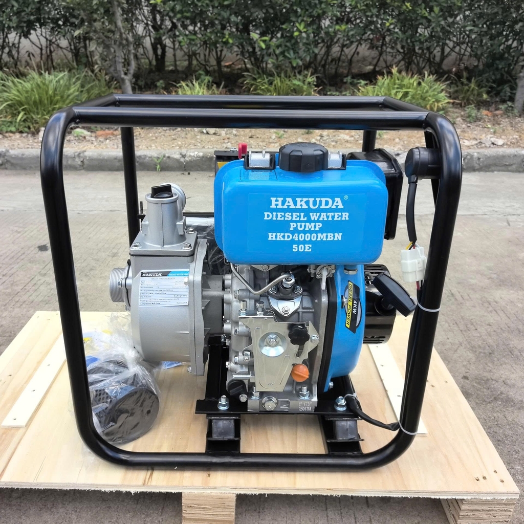 Máy bơm nước chạy dầu 4kW HAKUDA HKD4000MBN50E