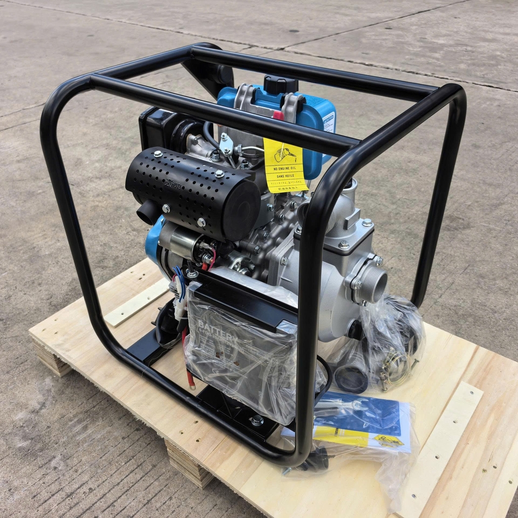 Máy bơm nước chạy dầu 4kW HAKUDA HKD4000MBN50E