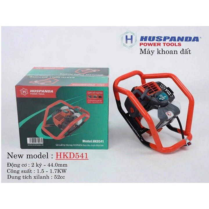 Máy Khoan đất HUSPANDA 1.7KW HKD541