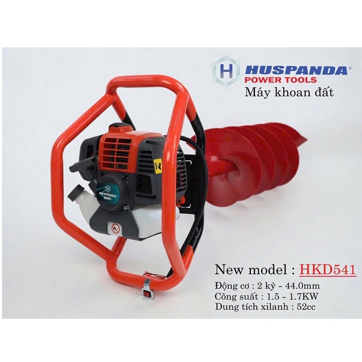 Máy Khoan đất HUSPANDA 1.7KW HKD541