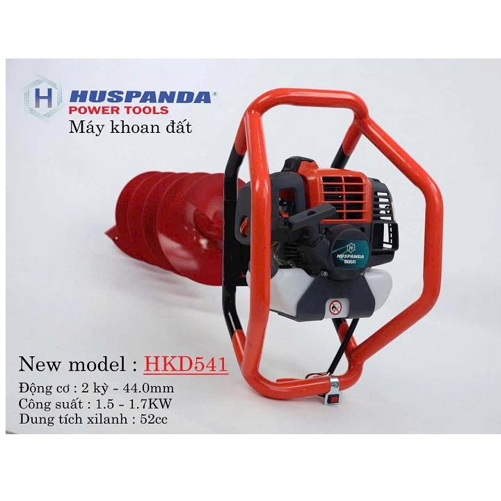 Máy Khoan đất HUSPANDA 1.7KW HKD541