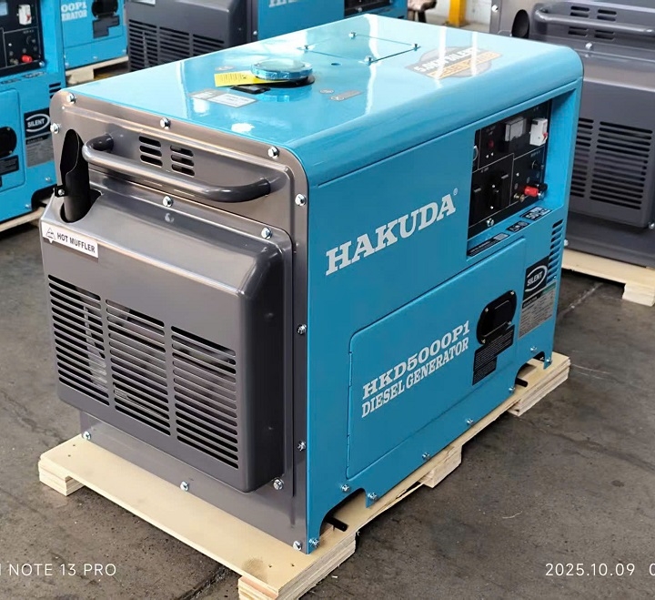 Máy phát điện chạy dầu HAKUDA HKD5000P1 5KW