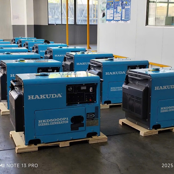 Máy phát điện chạy dầu HAKUDA HKD5000P1 5KW