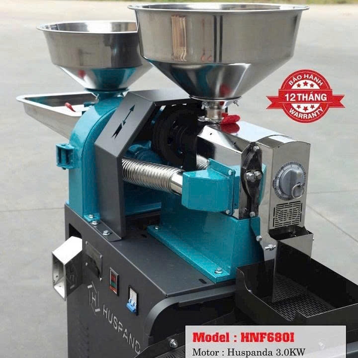 Máy xát nghiền gạo HUSPANDA 3KW HNF-680I