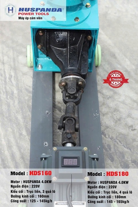 Máy ép cám viên 4KW HUSPANDA HSD160