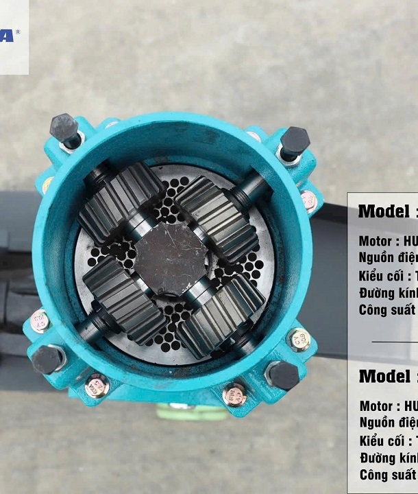 Máy ép cám viên 4KW HUSPANDA HSD180