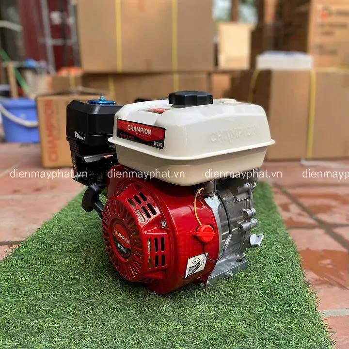 Động cơ nổ chạy xăng CHAMPION 7.5HP CP-230R trục lệch