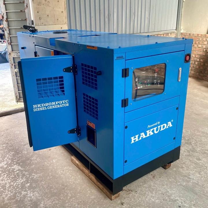 Máy phát điện 20KW công nghiệp HAKUDA HKD20KP3TC