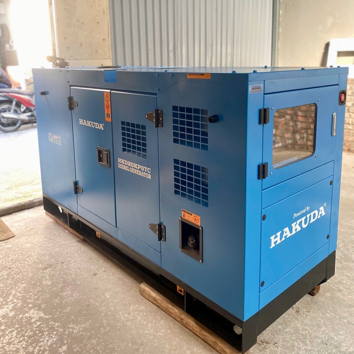 Máy phát điện 20KW công nghiệp HAKUDA HKD20KP3TC