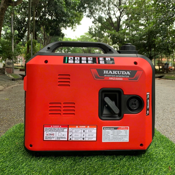 Máy phát điện gia đình chạy xăng 3KW HAKUDA HKD3000i Inverter