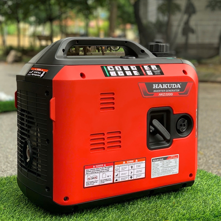 Máy phát điện gia đình chạy xăng 3KW HAKUDA HKD3000i Inverter