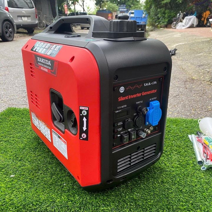 Máy phát điện gia đình chạy xăng 4KW HAKUDA HKD4000i Inverter