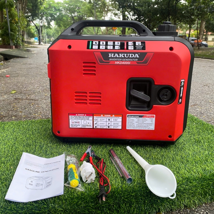 Máy phát điện gia đình chạy xăng 4KW HAKUDA HKD4000i Inverter