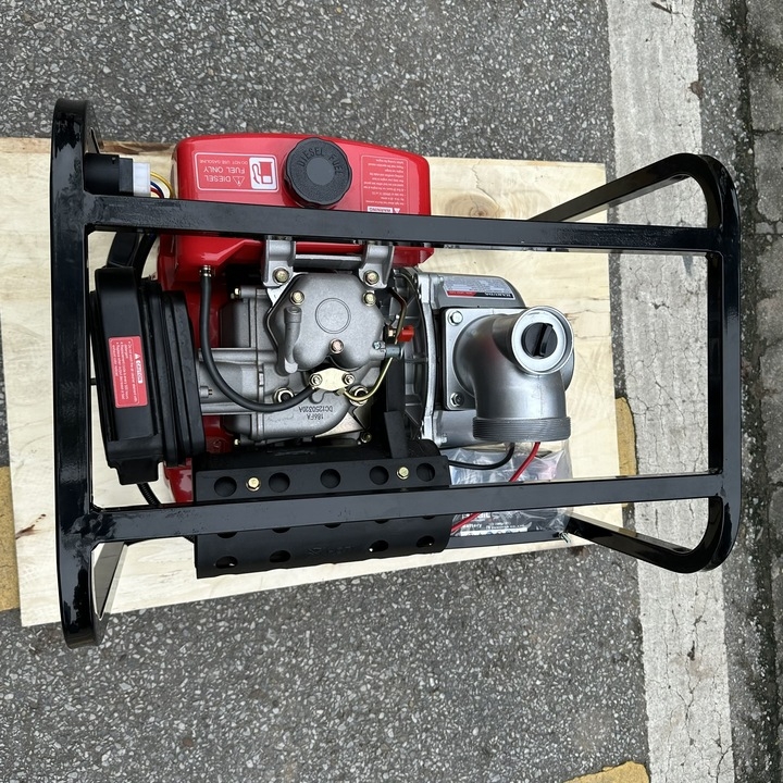 Máy bơm nước chạy dầu diesel 6.3KW HAKUDA HKDMBN100DGE đề