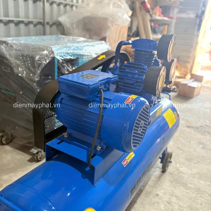 Máy nén khí dây đai PEGALION 330L 10HP TM-W-1.0/8-330L 3 pha