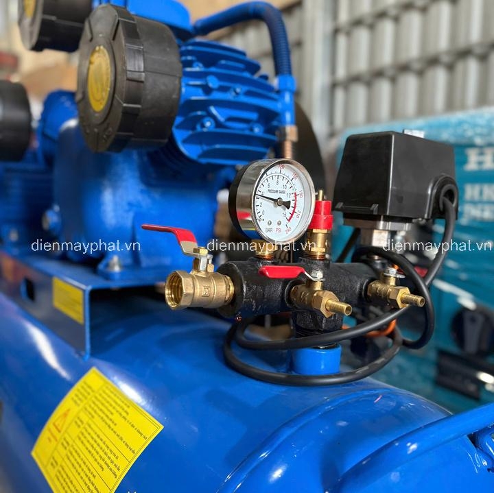 Máy nén khí dây đai PEGALION 330L 10HP TM-W-1.0/8-330L 3 pha