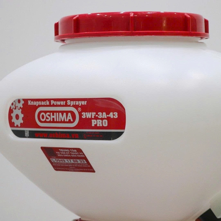 Máy phun xịt xạ phân 3 chức năng OSHIMA 3WF-3A-43 Pro