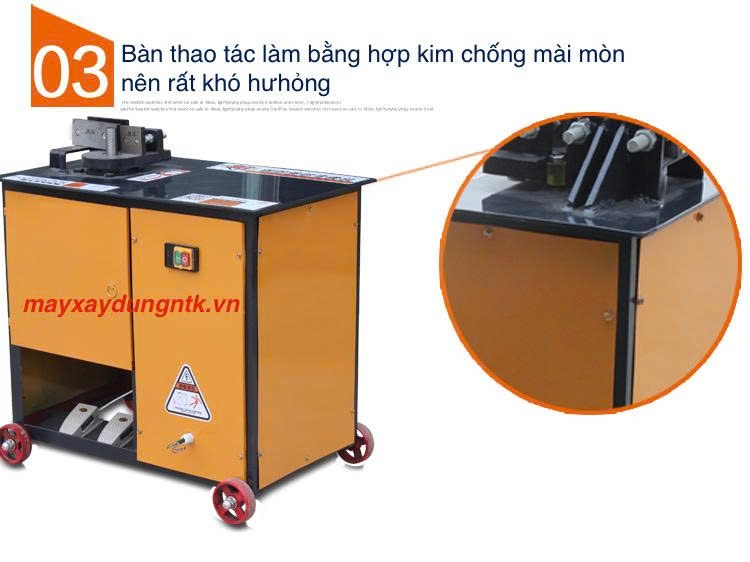 Máy Bẻ Đai Sắt Thép 2.2KW GF20 380V